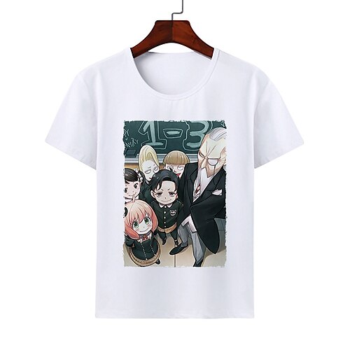 Inspired by SPY×FAMILY Loid Forger Yor Forger Anya Forger T-shirt Cartoon 100% Polyester Anime Harajuku Graphic Kawaii T-shirt For Men's / Women's / Couple's
Inspired by SPY×FAMILY Loid Forger Yor Forger Anya Forger T-shirt Cartoon 100% Polyester Anime Harajuku Graphic Kawaii T-shirt For Men's / Women's / Couple's