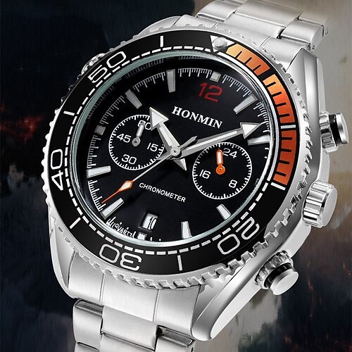 Honmin New Hm1913 Hot Selling European Brand Hippocampus Fashion Five-Pin Steel Belt Men'S Quartz Watch
Honmin New Hm1913 Hot Selling European Brand Hippocampus Fashion Five-Pin Steel Belt Men'S Quartz Watch