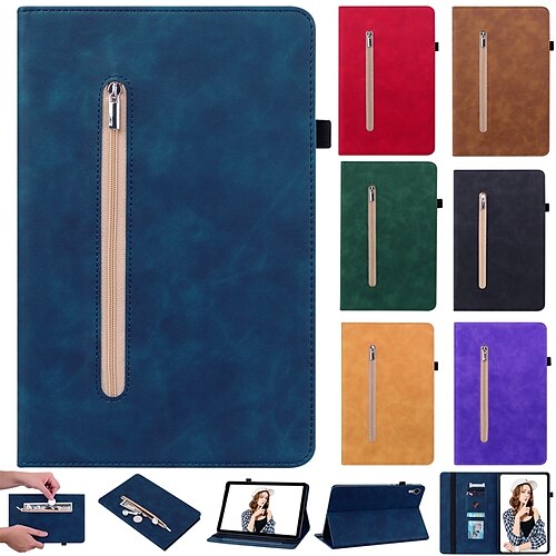 Tablet Case Cover For Samsung Galaxy Tab S7 Plus FE A8 A7 Lite S6 Lite A 8.0"" Card Holder with Stand Flip Solid Colored TPU PU Leather
Tablet Case Cover For Samsung Galaxy Tab S7 Plus FE A8 A7 Lite S6 Lite A 8.0"" Card Holder with Stand Flip Solid Colored TPU PU Leather