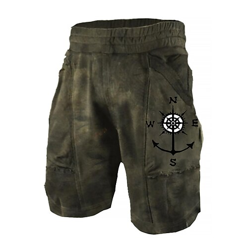 Men's Designer Classic Style Active Shorts 3D Print Pocket Elastic Waist Short Pants Sports Outdoor Casual Micro-elastic Graphic Prints Letter Comfort Breathable Mid Waist Army Green S M L XL XXL
Men's Designer Classic Style Active Shorts 3D Print Pocket Elastic Waist Short Pants Sports Outdoor Casual Micro-elastic Graphic Prints Letter Comfort Breathable Mid Waist Army Green S M L XL XXL