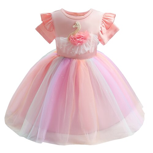 Kids Little Girls' Dress Animal A Line Dress Party Daily Ruched Mesh Purple Pink Knee-length Short Sleeve Cute Sweet Dresses Fall Summer Regular Fit 3-12 Years
Kids Little Girls' Dress Animal A Line Dress Party Daily Ruched Mesh Purple Pink Knee-length Short Sleeve Cute Sweet Dresses Fall Summer Regular Fit 3-12 Years