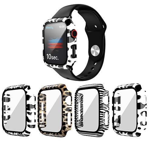 2 Pack Watch Case with Screen Protector Compatible with Apple iWatch Series 7 / SE / 6/5/4/3/2/1 Scratch Resistant Ultra-thin All Around Protective Tempered Glass / Hard PC Watch Cover
2 Pack Watch Case with Screen Protector Compatible with Apple iWatch Series 7 / SE / 6/5/4/3/2/1 Scratch Resistant Ultra-thin All Around Protective Tempered Glass / Hard PC Watch Cover