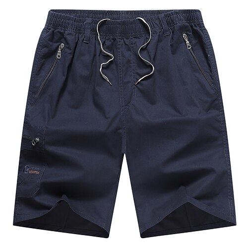 Men's Cargo Shorts Hiking Shorts Summer Outdoor Loose Ripstop Breathable Quick Dry Lightweight Shorts Drawstring Drawstring Zipper Pocket Elastic Waist Dark Grey Army Green Cotton Camping / Hiking
Men's Cargo Shorts Hiking Shorts Summer Outdoor Loose Ripstop Breathable Quick Dry Lightweight Shorts Drawstring Drawstring Zipper Pocket Elastic Waist Dark Grey Army Green Cotton Camping / Hiking