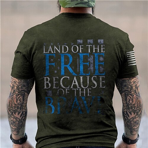 Men's Unisex T shirt 3D Print Graphic Prints Letter Crew Neck Street Daily Print Short Sleeve Tops Casual Designer Big and Tall Sports Black Army Green Dark Gray
Men's Unisex T shirt 3D Print Graphic Prints Letter Crew Neck Street Daily Print Short Sleeve Tops Casual Designer Big and Tall Sports Black Army Green Dark Gray