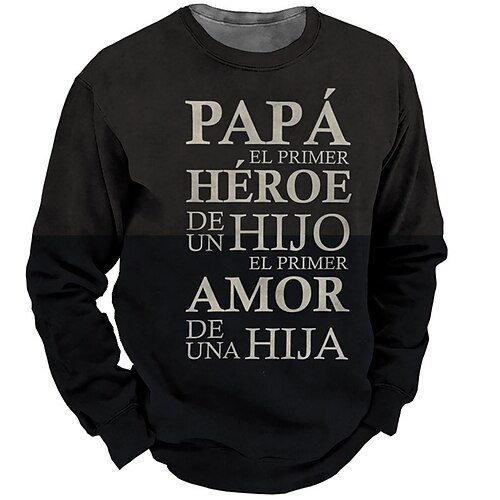Men's Unisex Sweatshirt Pullover Graphic Prints Letter Print Daily Sports 3D Print Casual Vintage Hoodies Sweatshirts Black
Men's Unisex Sweatshirt Pullover Graphic Prints Letter Print Daily Sports 3D Print Casual Vintage Hoodies Sweatshirts Black