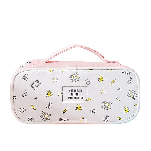 PencilCasePenPouchMarkerBag Wear-Resistant Multifunction With Zipper Canvas for School Office Student
PencilCasePenPouchMarkerBag Wear-Resistant Multifunction With Zipper Canvas for School Office Student