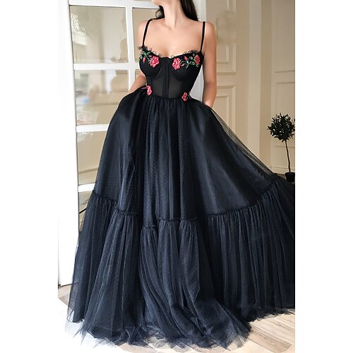 Linea-A Abiti da ballo Corsetto Vestito Graduazione Lungo Senza maniche Con bretelline Mercoledì Famiglia Addams Tulle con A pieghe Inserti di pizzo Con applique 2023
Linea-A Abiti da ballo Corsetto Vestito Graduazione Lungo Senza maniche Con bretelline Mercoledì Famiglia Addams Tulle con A pieghe Inserti di pizzo Con applique 2023