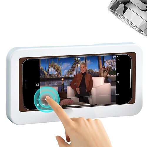 Dusj Telefonholder Vanntett Pekeskjerm Anti-Fog Telefonholder til Badekar Baderom Originale kjøkkenredskap Kompatibel med Alle mobiltelefoner Tilbehør til mobiltelefon
Dusj Telefonholder Vanntett Pekeskjerm Anti-Fog Telefonholder til Badekar Baderom Originale kjøkkenredskap Kompatibel med Alle mobiltelefoner Tilbehør til mobiltelefon