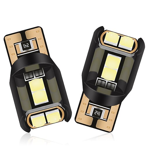 2 PCS T10 W5W 194 LED Bulb For Car LED Signal Light Canbus Free Error Chips 12V White Auto Wedge Side Trunk Lamps 6SMD White
2 PCS T10 W5W 194 LED Bulb For Car LED Signal Light Canbus Free Error Chips 12V White Auto Wedge Side Trunk Lamps 6SMD White