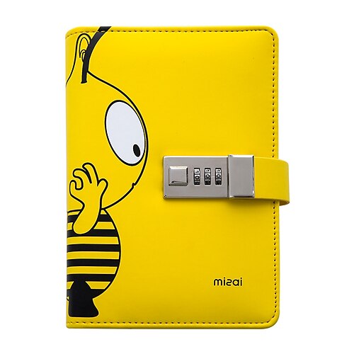 Lined Binder Notebook Lined 48K Cartoon PU SoftCover Refillable 160 Pages Notebook for School Office Business
Lined Binder Notebook Lined 48K Cartoon PU SoftCover Refillable 160 Pages Notebook for School Office Business