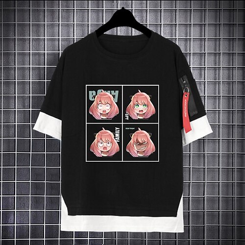 Inspired by SPY×FAMILY Loid Forger Yor Forger Anya Forger Cosplay Costume T-shirt Polyester / Cotton Blend Pattern Harajuku Graphic Kawaii T-shirt For Men's / Women's / Couple's
Inspired by SPY×FAMILY Loid Forger Yor Forger Anya Forger Cosplay Costume T-shirt Polyester / Cotton Blend Pattern Harajuku Graphic Kawaii T-shirt For Men's / Women's / Couple's