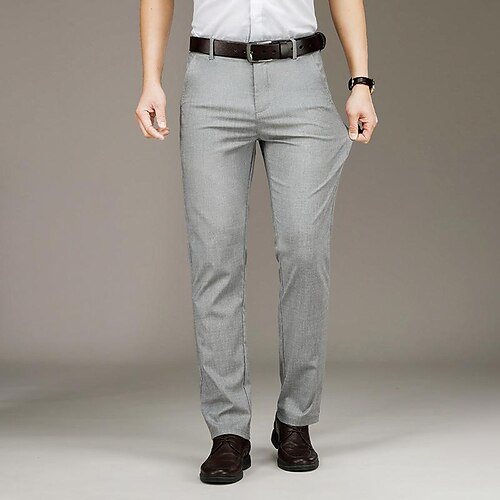 Men's Ultra-Thin Business Casual Pants Straight Men's Middle-Aged High Waist Men's Casual Pants
Men's Ultra-Thin Business Casual Pants Straight Men's Middle-Aged High Waist Men's Casual Pants