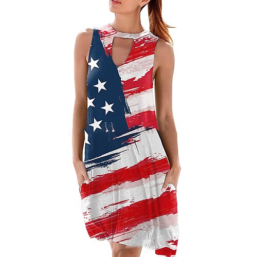 Robe mi-longue Femme Robe casual Sans Manches Printemps Eté - Casual Poche Imprimer Drapeau Floral Col Ras du Cou Fin de semaine 2023 Blanche Jaune Vin Rouge Bleu S M L XL XXL
Robe mi-longue Femme Robe casual Sans Manches Printemps Eté - Casual Poche Imprimer Drapeau Floral Col Ras du Cou Fin de semaine 2023 Blanche Jaune Vin Rouge Bleu S M L XL XXL
