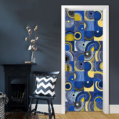 77/90200cm Art Painting Simulation Door Stickers Removable Waterproof Wall Stickers Bedroom Living Room Pvc Stickers
77/90200cm Art Painting Simulation Door Stickers Removable Waterproof Wall Stickers Bedroom Living Room Pvc Stickers