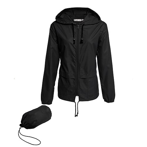 Raincoat Women Lightweight Waterproof Rain Jackets Packable Outdoor Hooded Windbreaker
Raincoat Women Lightweight Waterproof Rain Jackets Packable Outdoor Hooded Windbreaker