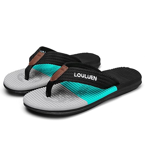 Men's Slippers Flip-Flops Casual Classic Daily Outdoor Rubber Black Dark Blue Yellow Spring Summer
Men's Slippers Flip-Flops Casual Classic Daily Outdoor Rubber Black Dark Blue Yellow Spring Summer