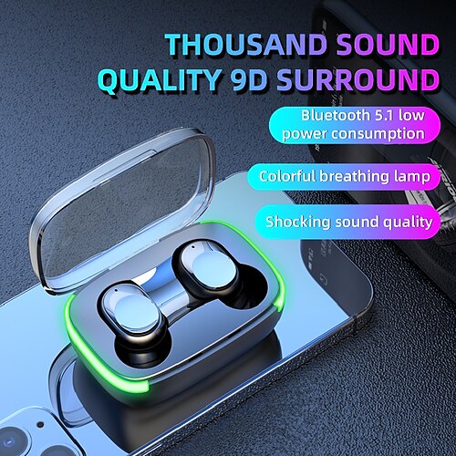 Y60 True Wireless Headphones TWS Earbuds Bluetooth 5.1 Stereo HIFI Fast Charging for Apple Samsung Huawei Xiaomi MI Everyday Use Traveling Cycling Mobile Phone
Y60 True Wireless Headphones TWS Earbuds Bluetooth 5.1 Stereo HIFI Fast Charging for Apple Samsung Huawei Xiaomi MI Everyday Use Traveling Cycling Mobile Phone