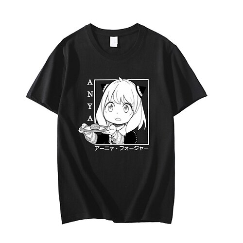 Inspired by SPY×FAMILY Loid Forger Yor Forger Anya Forger T-shirt Cartoon 100% Polyester Anime Harajuku Graphic Kawaii T-shirt For Men's / Women's / Couple's
Inspired by SPY×FAMILY Loid Forger Yor Forger Anya Forger T-shirt Cartoon 100% Polyester Anime Harajuku Graphic Kawaii T-shirt For Men's / Women's / Couple's