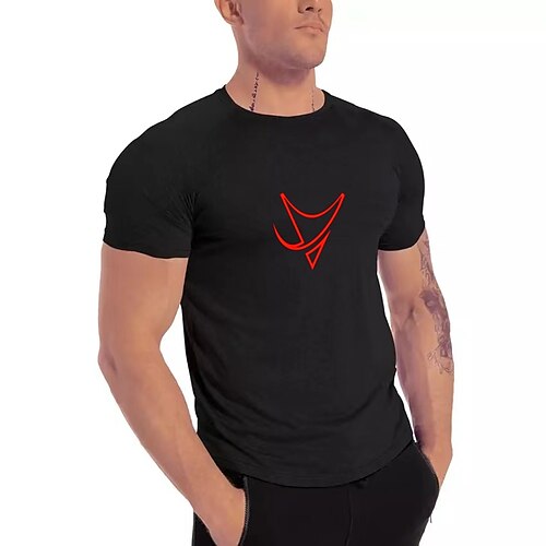 Men's T shirt Solid Color Letter Crew Neck Casual Daily Short Sleeve Tops Casual White Black Gray
Men's T shirt Solid Color Letter Crew Neck Casual Daily Short Sleeve Tops Casual White Black Gray