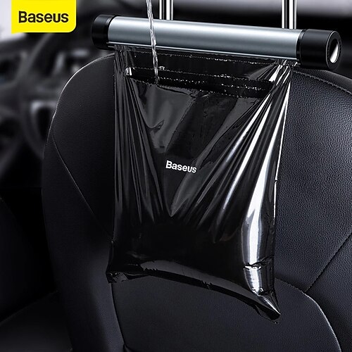 Baseus Car Rear Seat Back Garbage Bag Metal Car Storage Bag Storage Garbage Bag for Headrest Back Seat Auto Parts
Baseus Car Rear Seat Back Garbage Bag Metal Car Storage Bag Storage Garbage Bag for Headrest Back Seat Auto Parts