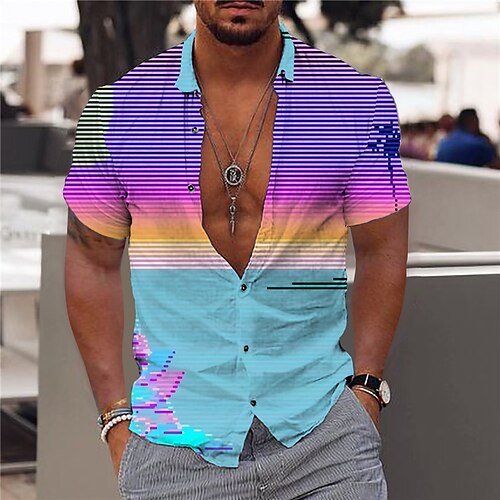 Per uomo Camicia Camicia hawaiana Camicia grafica Camicia Aloha Albero di cocco Paesaggi Collo ripiegabile Viola Con stampe Esterno Strada Manica corta Bottone giù Stampa Abbigliamento Di tendenza
Per uomo Camicia Camicia hawaiana Camicia grafica Camicia Aloha Albero di cocco Paesaggi Collo ripiegabile Viola Con stampe Esterno Strada Manica corta Bottone giù Stampa Abbigliamento Di tendenza