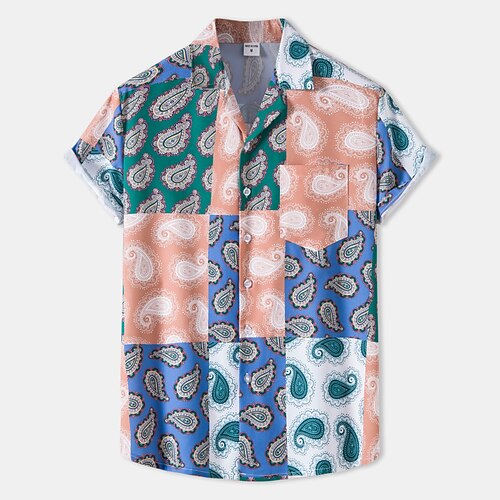 Men's Shirt 3D Print Graphic Prints Classic Collar Casual Daily Print Short Sleeve Tops Casual Fashion Hawaiian White Pink Rainbow
Men's Shirt 3D Print Graphic Prints Classic Collar Casual Daily Print Short Sleeve Tops Casual Fashion Hawaiian White Pink Rainbow