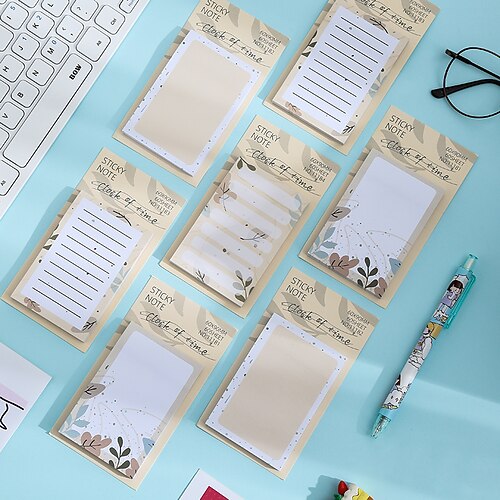 4 pcs Sticky Notes 69 inch Colorful Paper Lined Cute Self-adhesive Post It Notes for School Office Student
4 pcs Sticky Notes 69 inch Colorful Paper Lined Cute Self-adhesive Post It Notes for School Office Student