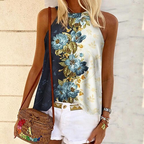 Women's Tank Top Camis Green Blue Red Floral Print Sleeveless Daily Weekend Streetwear Casual Round Neck Regular Floral S / 3D Print
Women's Tank Top Camis Green Blue Red Floral Print Sleeveless Daily Weekend Streetwear Casual Round Neck Regular Floral S / 3D Print