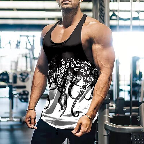 Men's Running Tank Top Sleeveless Tank Top Casual Athleisure Breathable Quick Dry Soft Yoga Fitness Gym Workout Sportswear Activewear Graphic Earth Yellow Black / White Black / Orange
Men's Running Tank Top Sleeveless Tank Top Casual Athleisure Breathable Quick Dry Soft Yoga Fitness Gym Workout Sportswear Activewear Graphic Earth Yellow Black / White Black / Orange