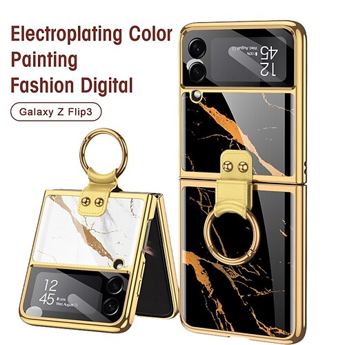 telefon Etui Til Samsung Galaxy Bakdeksel Z Flip 3 Belegg Ringholder Støtsikker Marmor TPU
telefon Etui Til Samsung Galaxy Bakdeksel Z Flip 3 Belegg Ringholder Støtsikker Marmor TPU