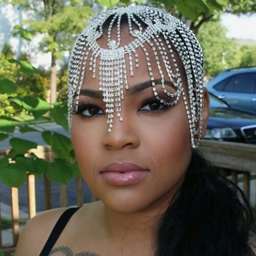 Charleston Årgang Brølende 20'ere 1920'erne Den store Gatsby Hovedstykke Pandebånd Kasket med perler Dame Kostume Årgang Cosplay Fest / aften Pandebånd Maskerade
Charleston Årgang Brølende 20'ere 1920'erne Den store Gatsby Hovedstykke Pandebånd Kasket med perler Dame Kostume Årgang Cosplay Fest / aften Pandebånd Maskerade