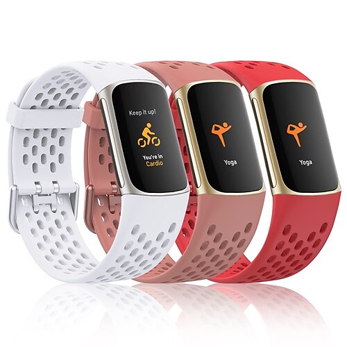 3 pezzi Cinturino intelligente Compatibile con Fitbit Charge 5 Silicone morbido Orologio intelligente Cinghia Impermeabile Regolabili Traspirante Cinturino sportivo Sostituzione Polsino
3 pezzi Cinturino intelligente Compatibile con Fitbit Charge 5 Silicone morbido Orologio intelligente Cinghia Impermeabile Regolabili Traspirante Cinturino sportivo Sostituzione Polsino