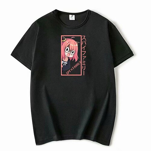 Inspired by SPY×FAMILY Loid Forger Yor Forger Anya Forger T-shirt Cartoon 100% Polyester Anime Harajuku Graphic Kawaii T-shirt For Men's / Women's / Couple's
Inspired by SPY×FAMILY Loid Forger Yor Forger Anya Forger T-shirt Cartoon 100% Polyester Anime Harajuku Graphic Kawaii T-shirt For Men's / Women's / Couple's