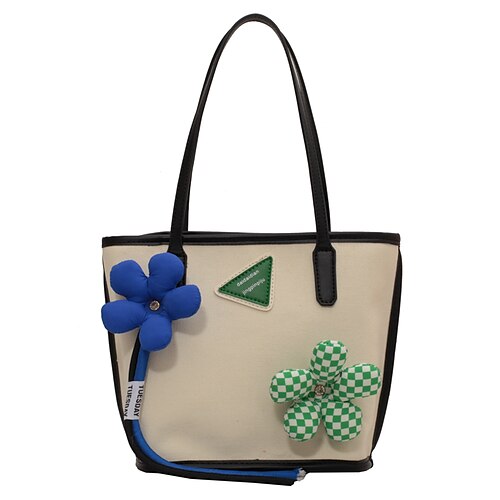 Women's Sling Bags Tote Canvas Tote Bag Shoulder Bag Canvas Buttons Zipper Floral Print Daily Outdoor Black Brown
Women's Sling Bags Tote Canvas Tote Bag Shoulder Bag Canvas Buttons Zipper Floral Print Daily Outdoor Black Brown