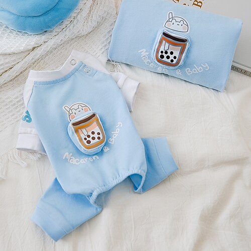 Dog Cat Jumpsuit Cartoon Fashion Cute Holiday Casual / Daily Dog Clothes Puppy Clothes Dog Outfits Soft Blue Costume for Girl and Boy Dog Cloth XS S M L XL 2XL
Dog Cat Jumpsuit Cartoon Fashion Cute Holiday Casual / Daily Dog Clothes Puppy Clothes Dog Outfits Soft Blue Costume for Girl and Boy Dog Cloth XS S M L XL 2XL