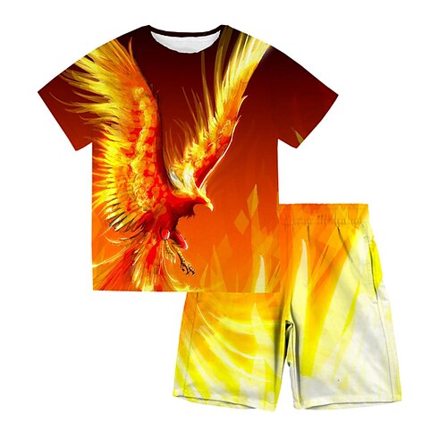 Bambino Da ragazzo T-shirt e pantaloncini Completo 2 pezzi Manica corta Blu Rosso Giallo Animali Girocollo Stampa Strada Sport Da mare Di tendenza Comoda Fantastico Giornaliero 3-13 anni
Bambino Da ragazzo T-shirt e pantaloncini Completo 2 pezzi Manica corta Blu Rosso Giallo Animali Girocollo Stampa Strada Sport Da mare Di tendenza Comoda Fantastico Giornaliero 3-13 anni