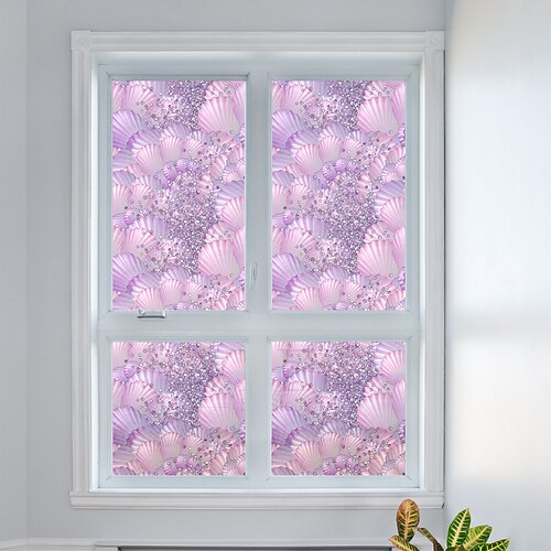 58120cm Shell Electrostatic Glass Stickers Shading Stickers Bathroom Frosted Window Renovation Stickers
58120cm Shell Electrostatic Glass Stickers Shading Stickers Bathroom Frosted Window Renovation Stickers