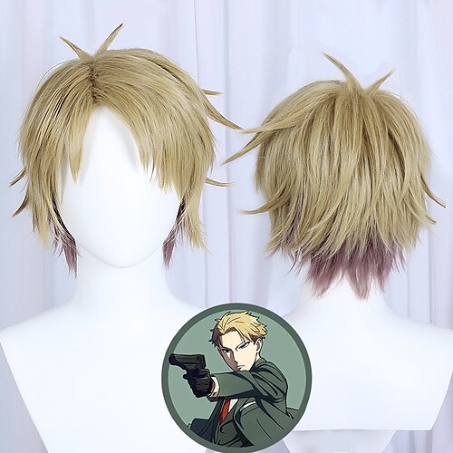 Cosplay Cosplay Cosplay Wigs Men's Layered Haircut 32 inch Heat Resistant Fiber Dry Multi-color Adults' Anime Wig
Cosplay Cosplay Cosplay Wigs Men's Layered Haircut 32 inch Heat Resistant Fiber Dry Multi-color Adults' Anime Wig