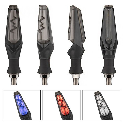 2PCS 23LED Motorcycle Turn Signal Light Bendable Flowing Motorbike Led Indicator DRL Brake Flash Lamp for Honda Yamaha Kawasaki
2PCS 23LED Motorcycle Turn Signal Light Bendable Flowing Motorbike Led Indicator DRL Brake Flash Lamp for Honda Yamaha Kawasaki