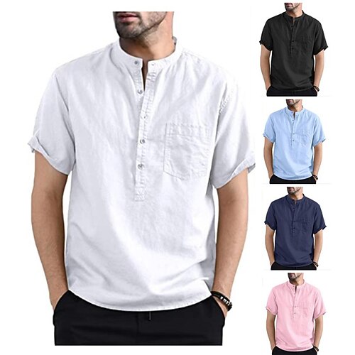 Men's Hiking Shirt / Button Down Shirts Henley Shirt Top Outdoor Breathable Quick Dry Lightweight Sweat wicking Summer Light Blue White Black Fishing Climbing Beach
Men's Hiking Shirt / Button Down Shirts Henley Shirt Top Outdoor Breathable Quick Dry Lightweight Sweat wicking Summer Light Blue White Black Fishing Climbing Beach
