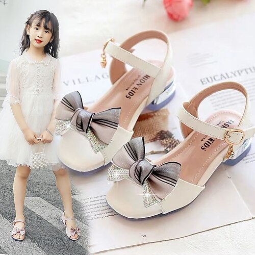 Girls' Sandals Daily Leather Portable Princess Shoes Big Kids(7years ) Little Kids(4-7ys) Daily Outdoor Indoor Butterfly White Rosy Pink Spring Summer
Girls' Sandals Daily Leather Portable Princess Shoes Big Kids(7years ) Little Kids(4-7ys) Daily Outdoor Indoor Butterfly White Rosy Pink Spring Summer