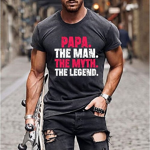 Men's T shirt Hot Stamping Letter Round Neck Casual Daily Print Short Sleeve Tops Simple Basic Blue Black Gray
Men's T shirt Hot Stamping Letter Round Neck Casual Daily Print Short Sleeve Tops Simple Basic Blue Black Gray