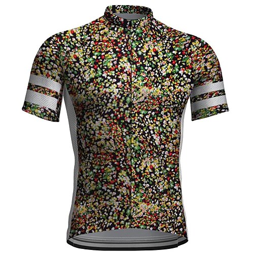 21Grams Per uomo Maglia da ciclismo Manica corta Bicicletta Superiore con 3 tasche posteriori Ciclismo da montagna Cicismo su strada Traspirante Traspirazione umidità Asciugatura rapida Strisce
21Grams Per uomo Maglia da ciclismo Manica corta Bicicletta Superiore con 3 tasche posteriori Ciclismo da montagna Cicismo su strada Traspirante Traspirazione umidità Asciugatura rapida Strisce