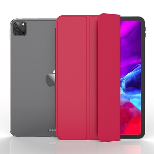 Tablet Case Cover For Apple iPad Pro 12.9'' 5th iPad Pro 11'' 3rd Portable Magnetic Smart Auto Wake / Sleep Solid Colored TPU
Tablet Case Cover For Apple iPad Pro 12.9'' 5th iPad Pro 11'' 3rd Portable Magnetic Smart Auto Wake / Sleep Solid Colored TPU