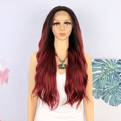 Long Wavy Ombre Wigs Lace Front Synthetic Wig With Ponytail For Women Heat Resistant Hair 26 Inch
Long Wavy Ombre Wigs Lace Front Synthetic Wig With Ponytail For Women Heat Resistant Hair 26 Inch