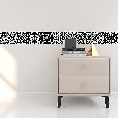 Mosaic Pattern Luminous Waist Line Tile Stickers Bathroom Kitchen Warning Wall Stickers
Mosaic Pattern Luminous Waist Line Tile Stickers Bathroom Kitchen Warning Wall Stickers