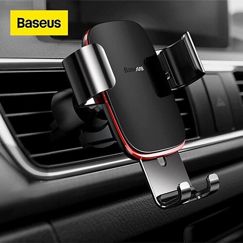 Baseus Car Phone Holder 360 Degree Rotation Car Air Vent Mount Universal Gravity Mobile Phone Holder For iPhone Car Holder
Baseus Car Phone Holder 360 Degree Rotation Car Air Vent Mount Universal Gravity Mobile Phone Holder For iPhone Car Holder