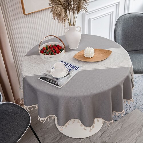 Farmhouse Style Pastoral Tablecloth Cotton Linen Fabric Table Cloth,Washable Table Cover Dust-Proof Wrinkle Resistant for Restaurant, Picnic, Indoor and Outdoor Dining
Farmhouse Style Pastoral Tablecloth Cotton Linen Fabric Table Cloth,Washable Table Cover Dust-Proof Wrinkle Resistant for Restaurant, Picnic, Indoor and Outdoor Dining