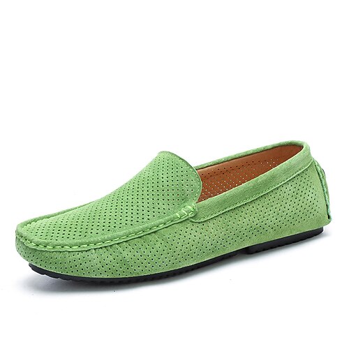 Men's Loafers Slip-Ons Comfort Loafers Crib Shoes Casual Daily Office Career Suede Green Gray Khaki Spring Summer
Men's Loafers Slip-Ons Comfort Loafers Crib Shoes Casual Daily Office Career Suede Green Gray Khaki Spring Summer