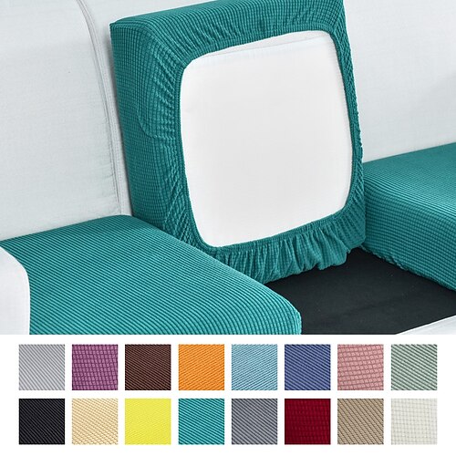 Stretch Sofa seat Cushion Cover Slipcover Elastic Couch Armchair Loveseat 4 or 3 Seater Grey Plain Solid Soft Durable Washable
Stretch Sofa seat Cushion Cover Slipcover Elastic Couch Armchair Loveseat 4 or 3 Seater Grey Plain Solid Soft Durable Washable